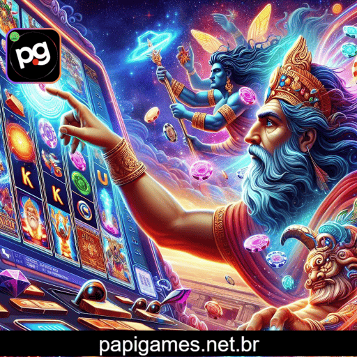 Imagem promocional do login da PAPIGAMES