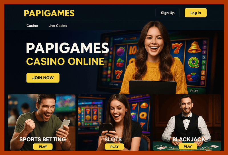 
                                Cassino Online PAPIGAMES
                                