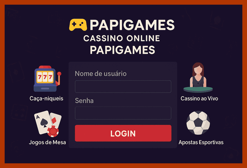 Não Perca tempo, o rRgistro na site PAPIGAMES
