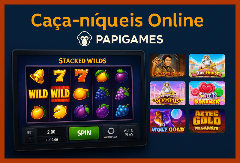 Explore o mundo das slot machines no PAPIGAMES Casino